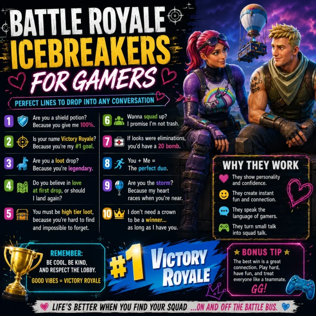 Battle Royale Icebreakers For Gamers