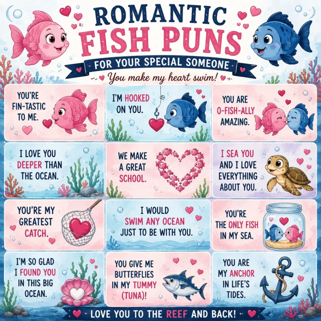 Romantic Fish Puns For Your Special Someone