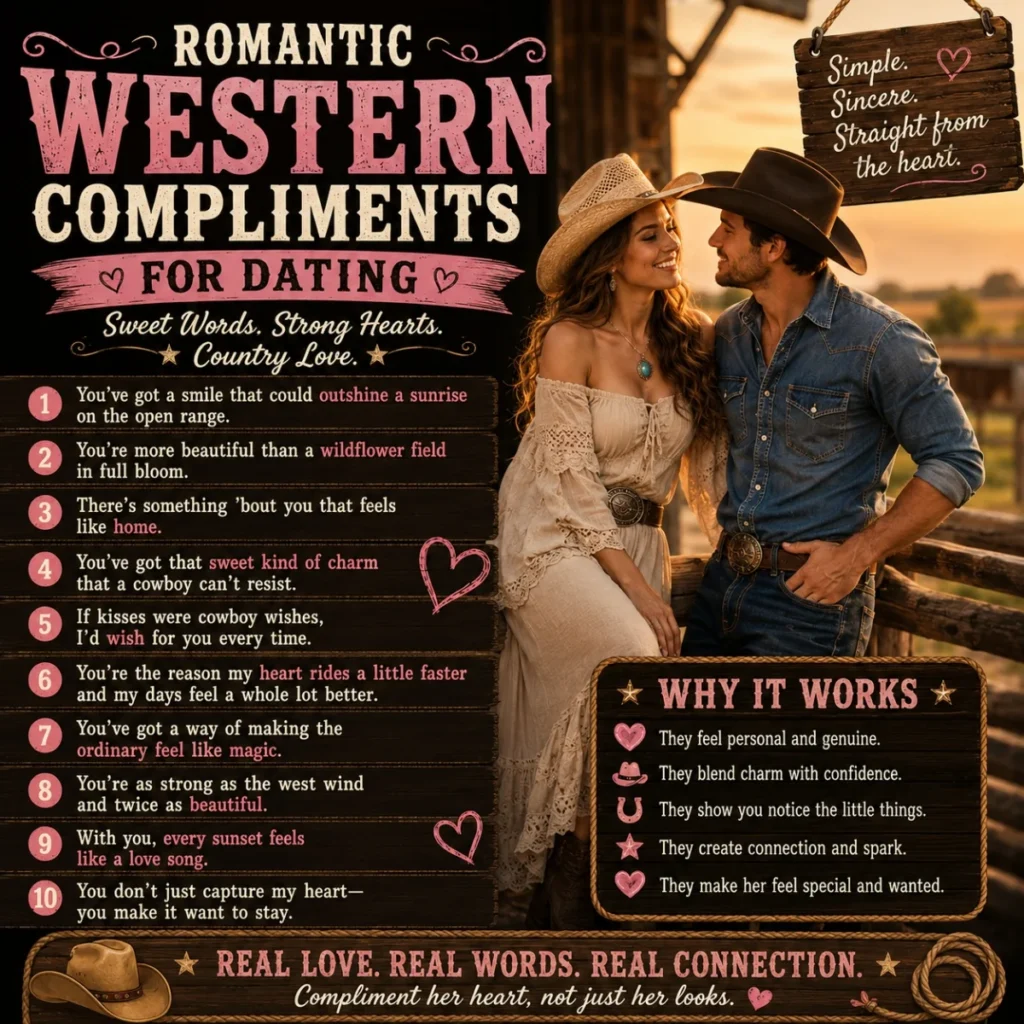 Romantic Western Compliments For Dating