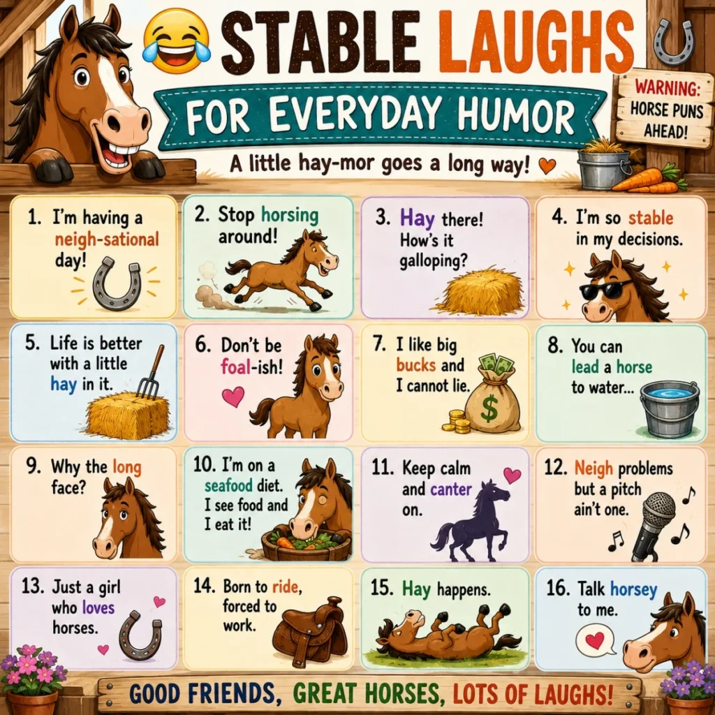 😂 Stable Laughs For Everyday Humor