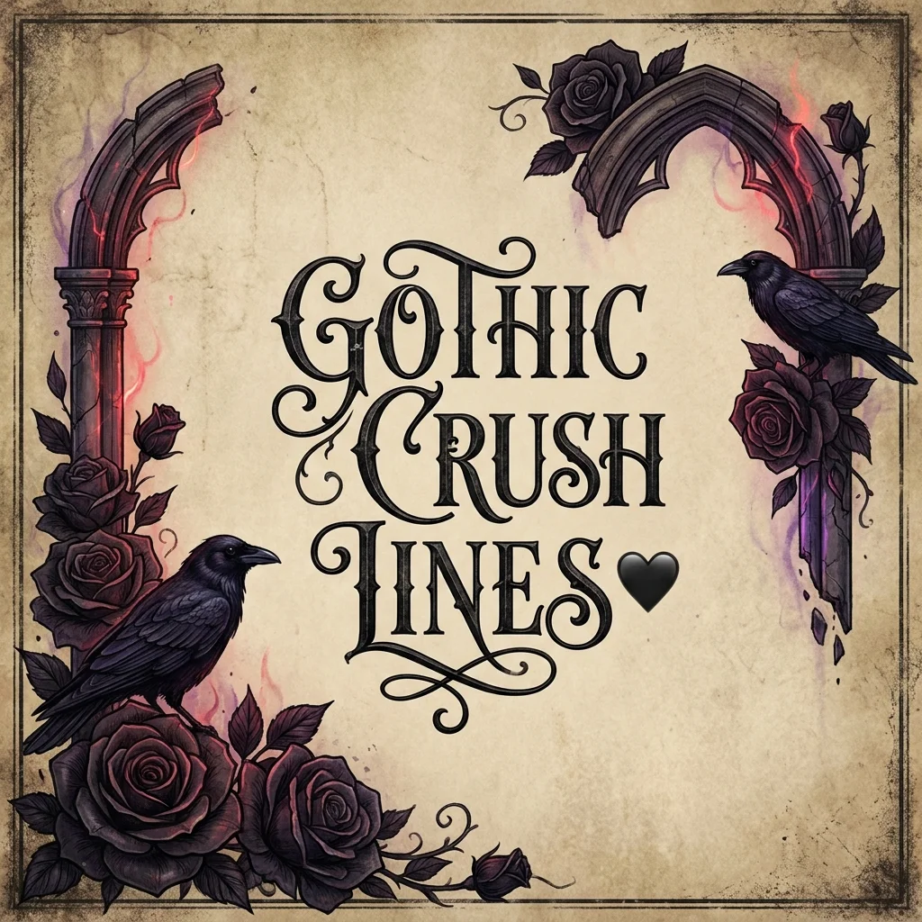 Gothic Crush Lines 🖤