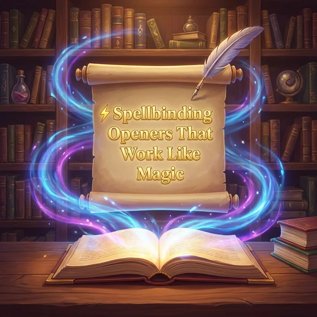 ⚡ Spellbinding Openers That Work Like Magic