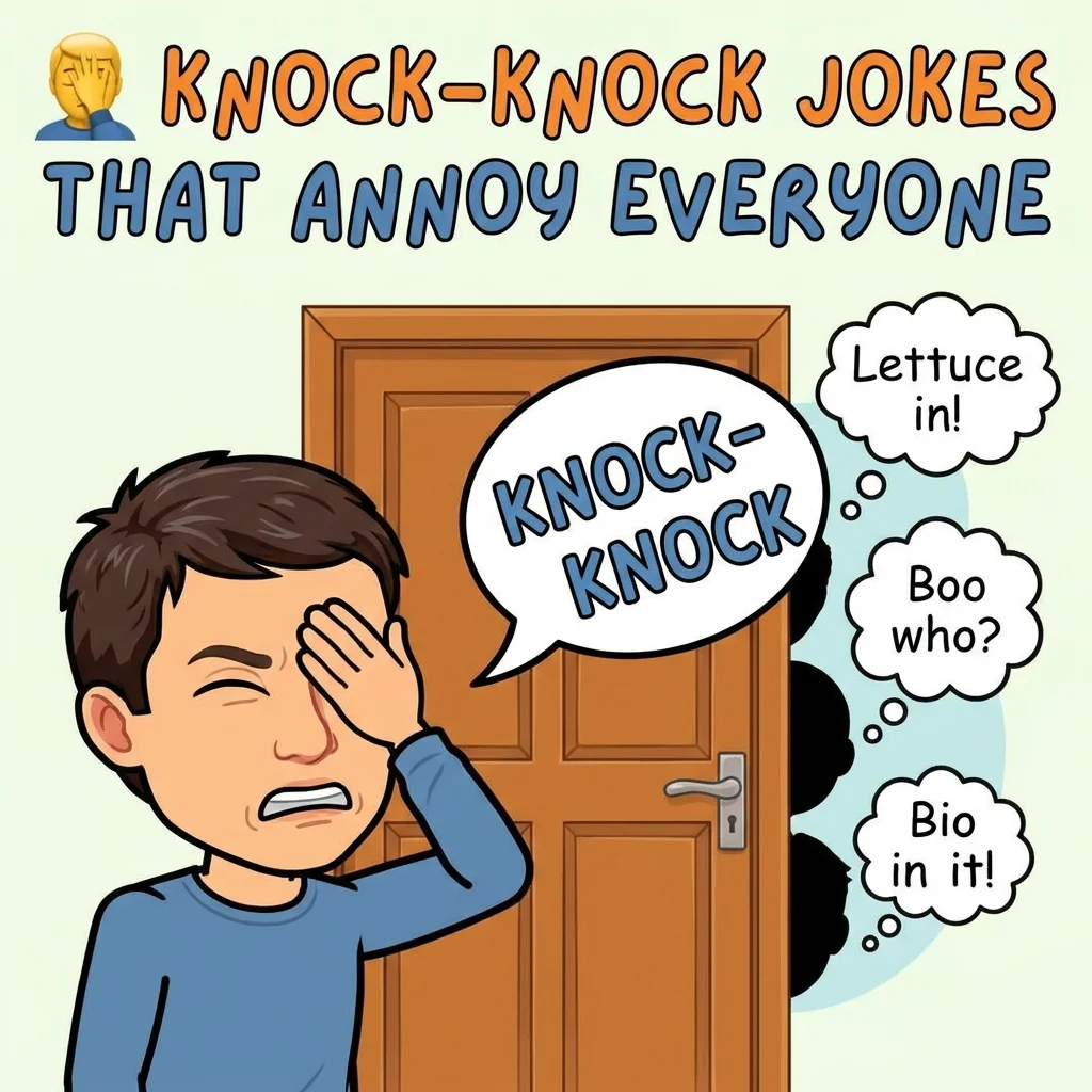 🤦 Knock-Knock Jokes That Annoy Everyone