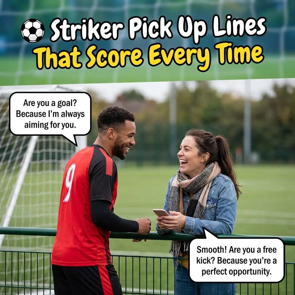 β½ Striker Pick Up Lines That Score Every Time
