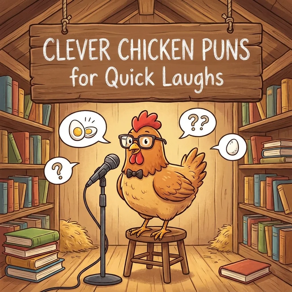 Clever Chicken Puns for Quick Laughs
