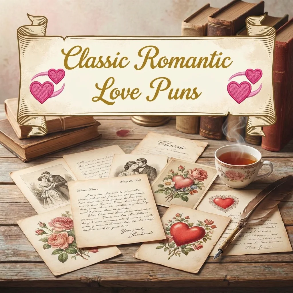 💕 Classic Romantic Love Puns