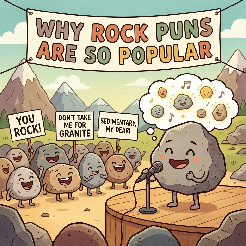 Why Rock Puns Are So Popular