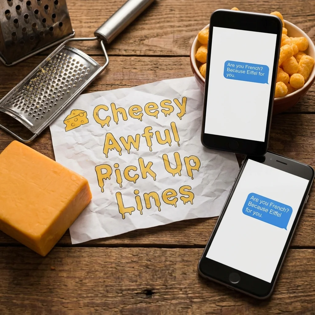 ๐ง Cheesy Awful Pick Up Lines
