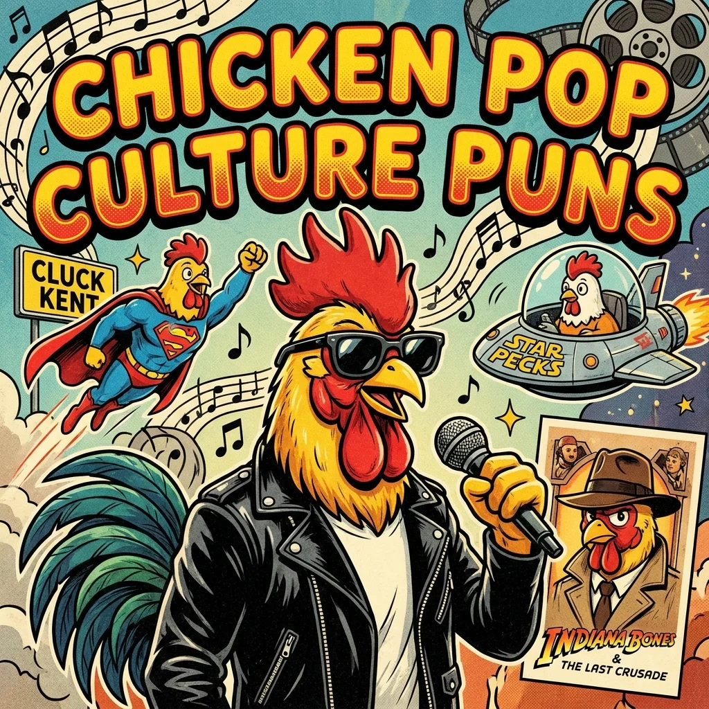 🐔 Chicken Pop Culture Puns