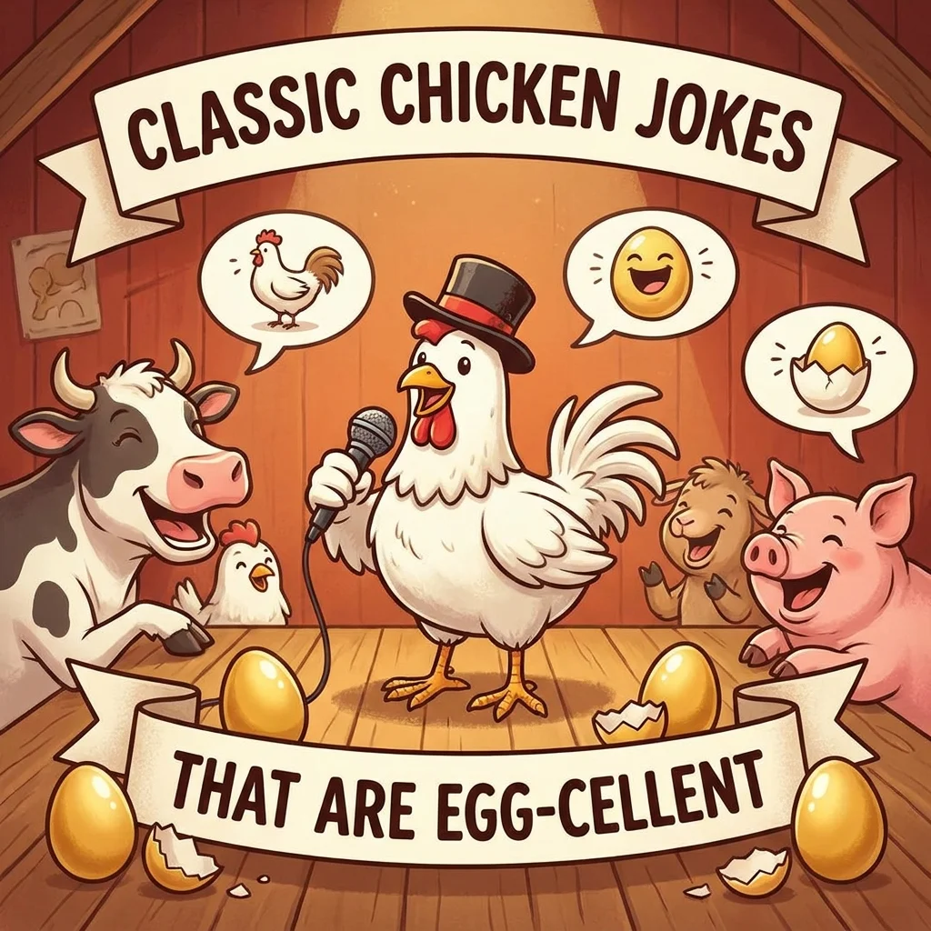 🐔 Classic Chicken Jokes That Are Egg-cellent