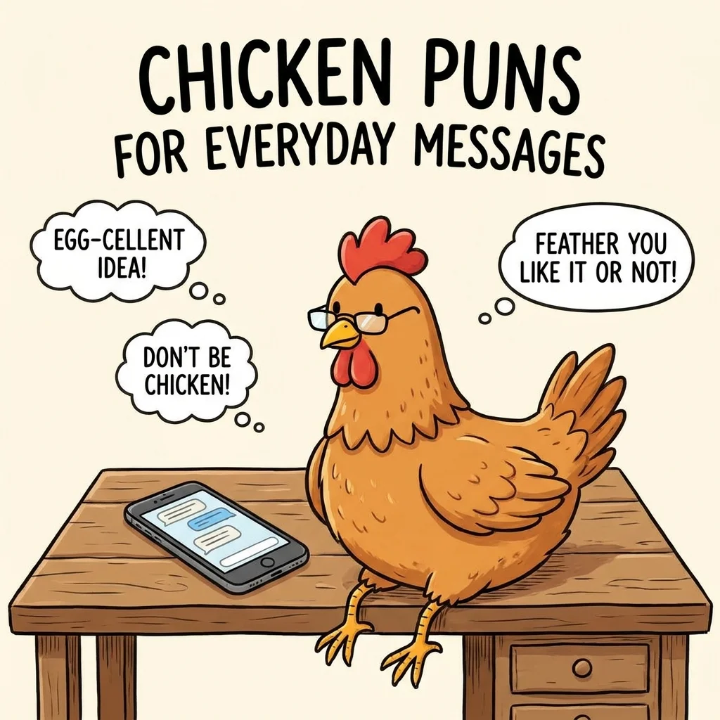 Chicken Puns for Everyday Messages