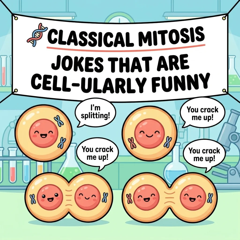 🧬 Classical Mitosis Jokes That Are Cell-ularly Funny