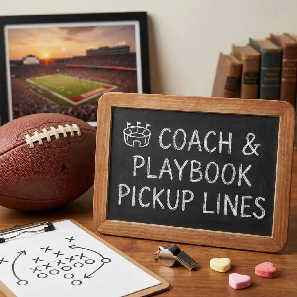 ๐๏ธ Coach and Playbook Pickup Lines
