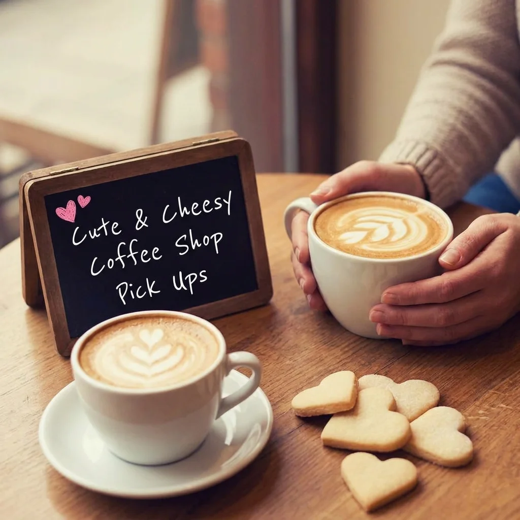 💕 Cute & Cheesy Coffee Shop Pick Ups