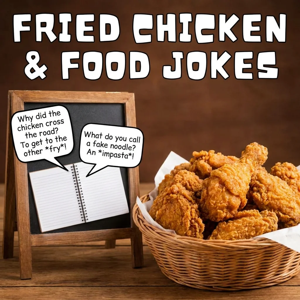 🍗 Fried Chicken and Food Jokes