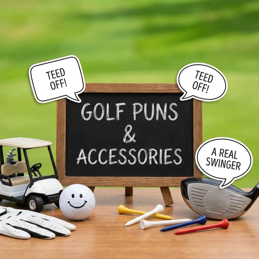⛳ Golf Equipment and Accessories Puns