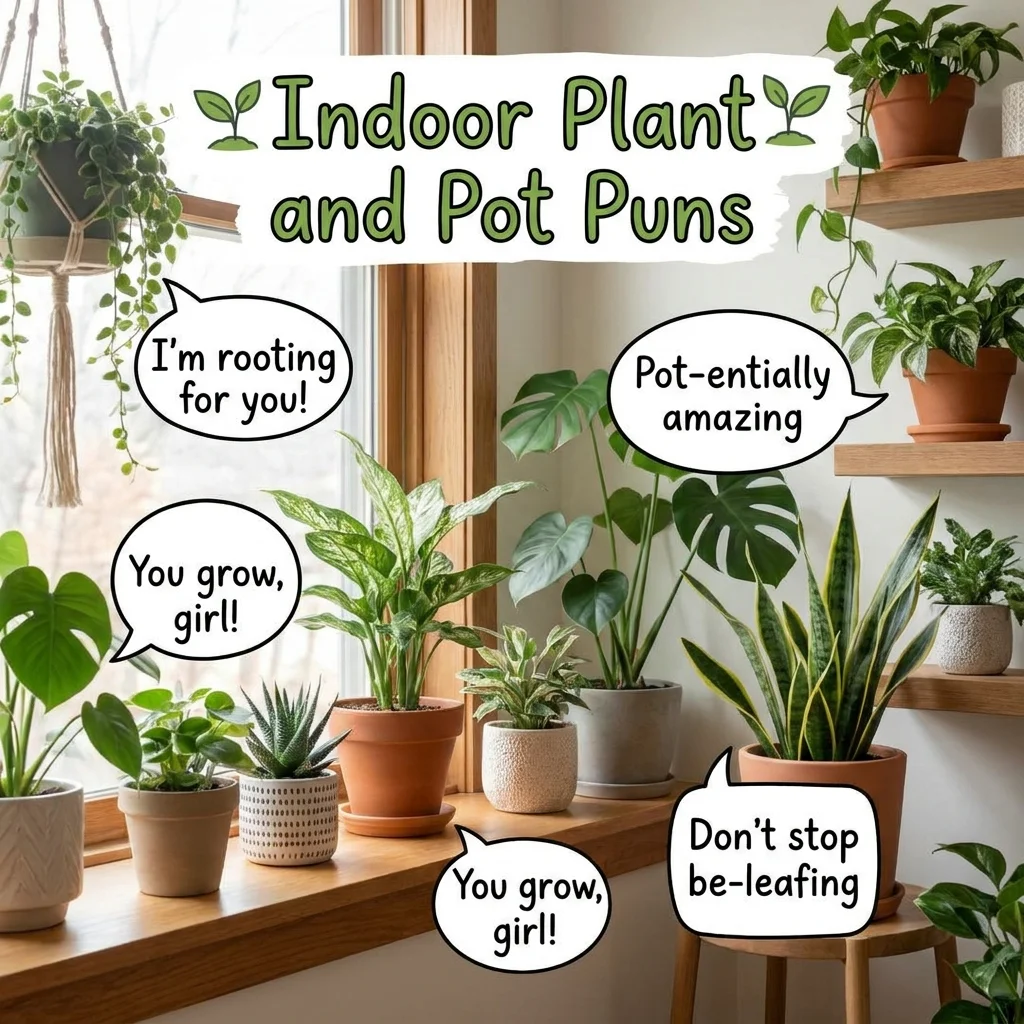 π± Indoor Plant and Pot Puns