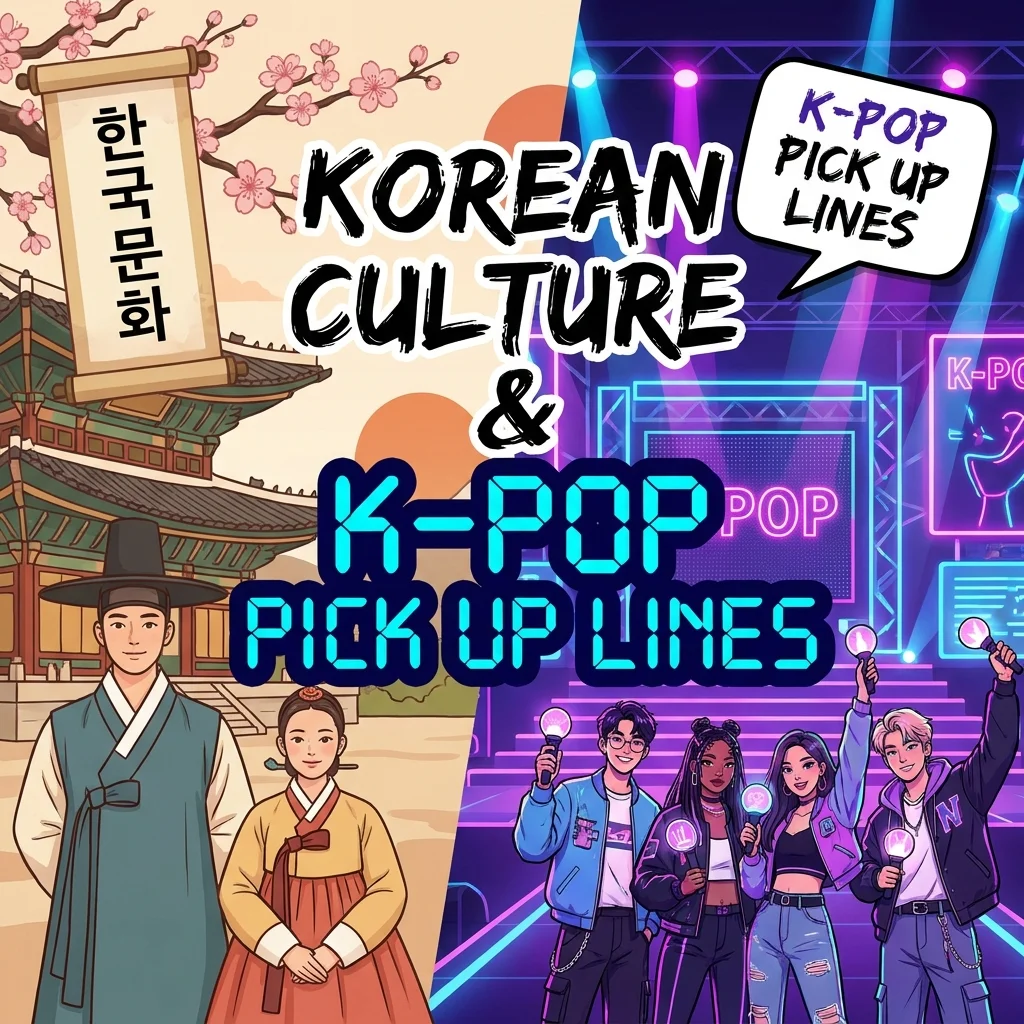 ๐ฐ๐ท Korean Culture and K-Pop Pick Up Lines