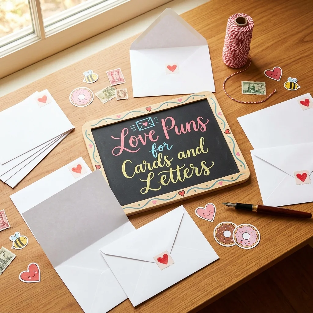 💌 Love Puns for Cards and Letters