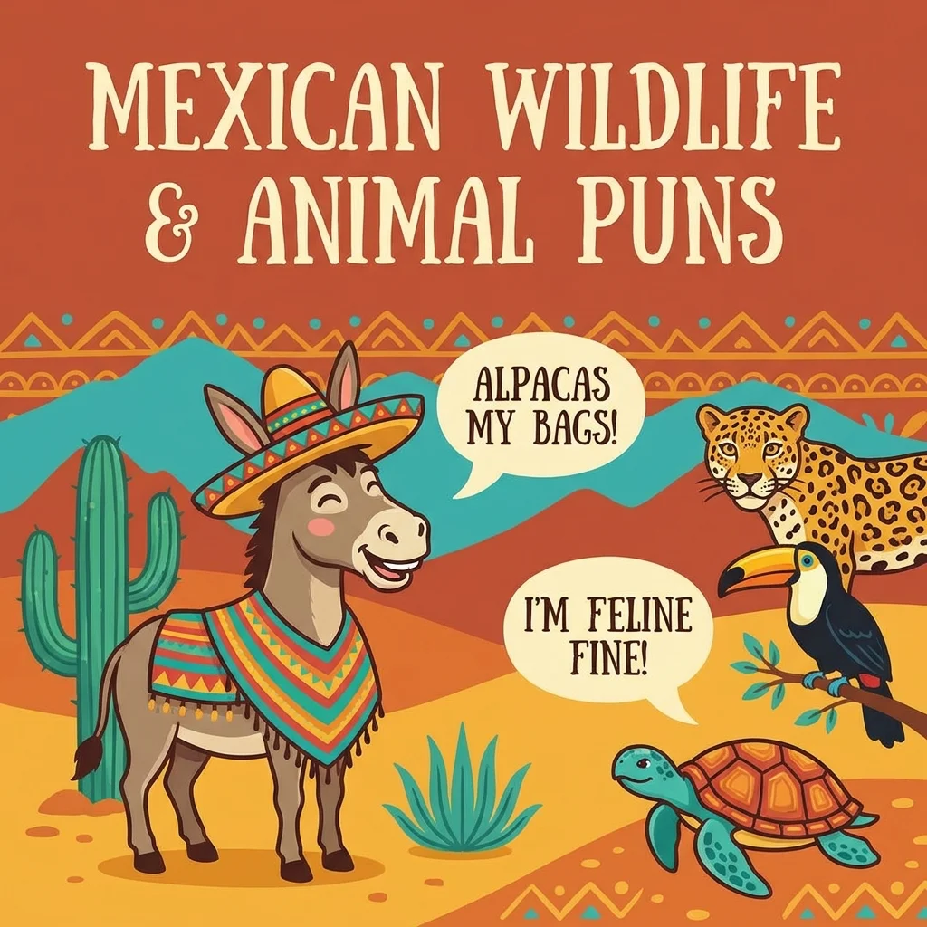 ๐ด Mexican Wildlife and Animal Puns