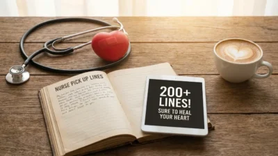 Nurse pick up lines with funny medical humor, romantic nursing jokes, and heartwarming healthcare flirting