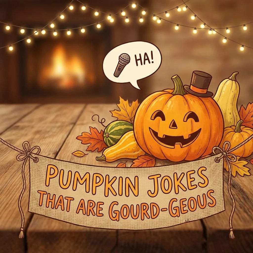 🎃 Pumpkin Jokes That Are Gourd-geous