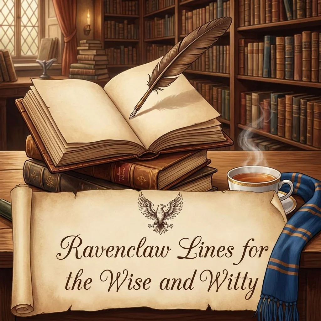 🦅 Ravenclaw Lines for the Wise and Witty