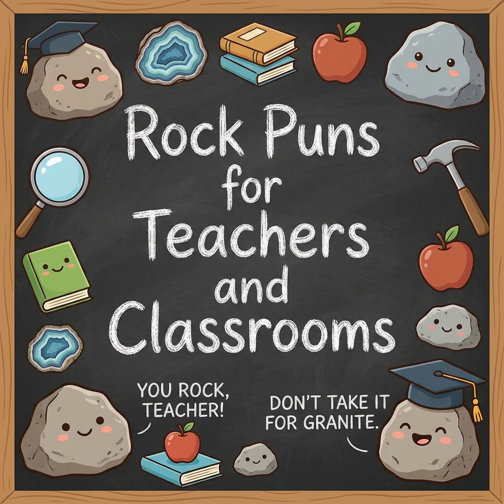 Rock Puns for Teachers and Classrooms