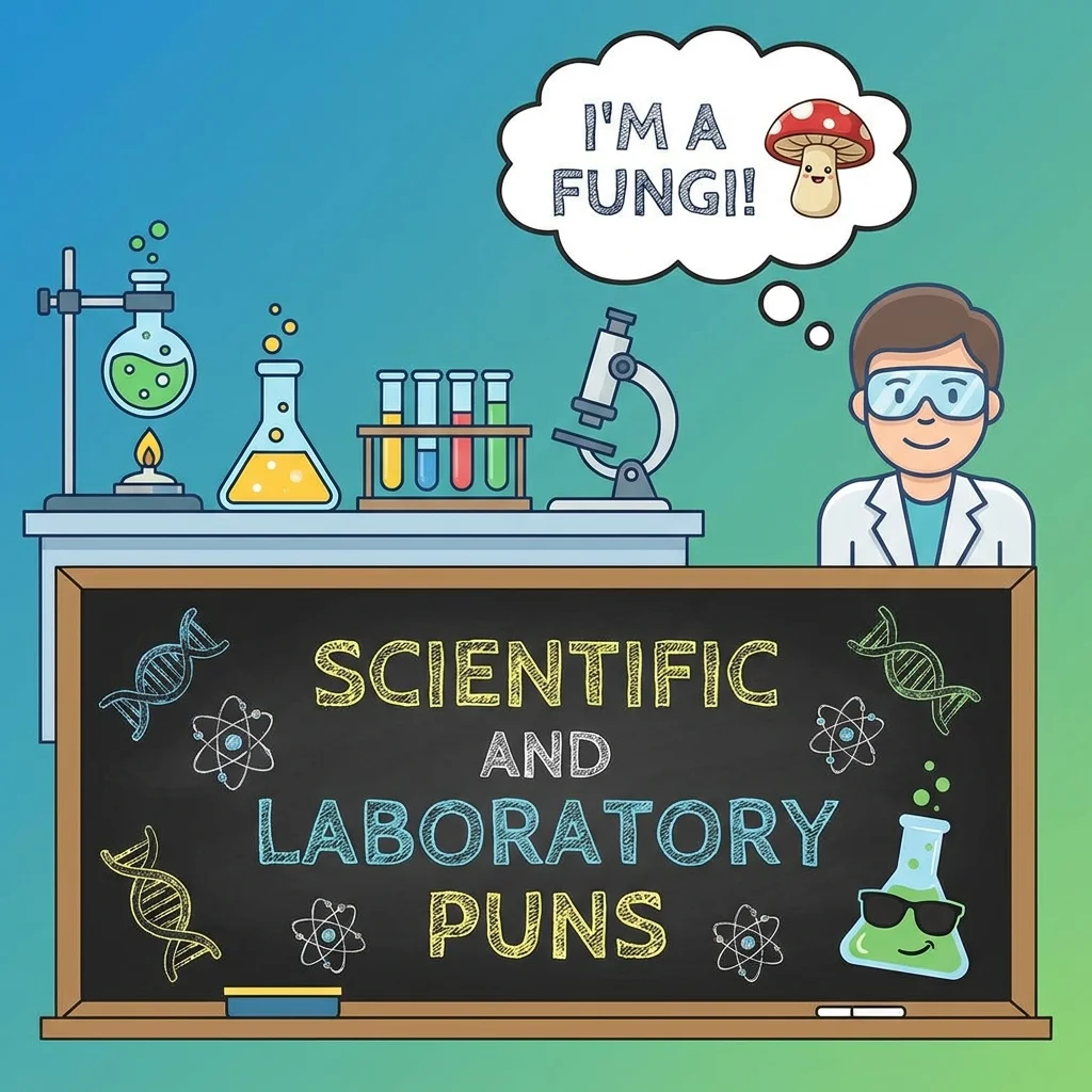 🧬 Scientific and Laboratory Puns