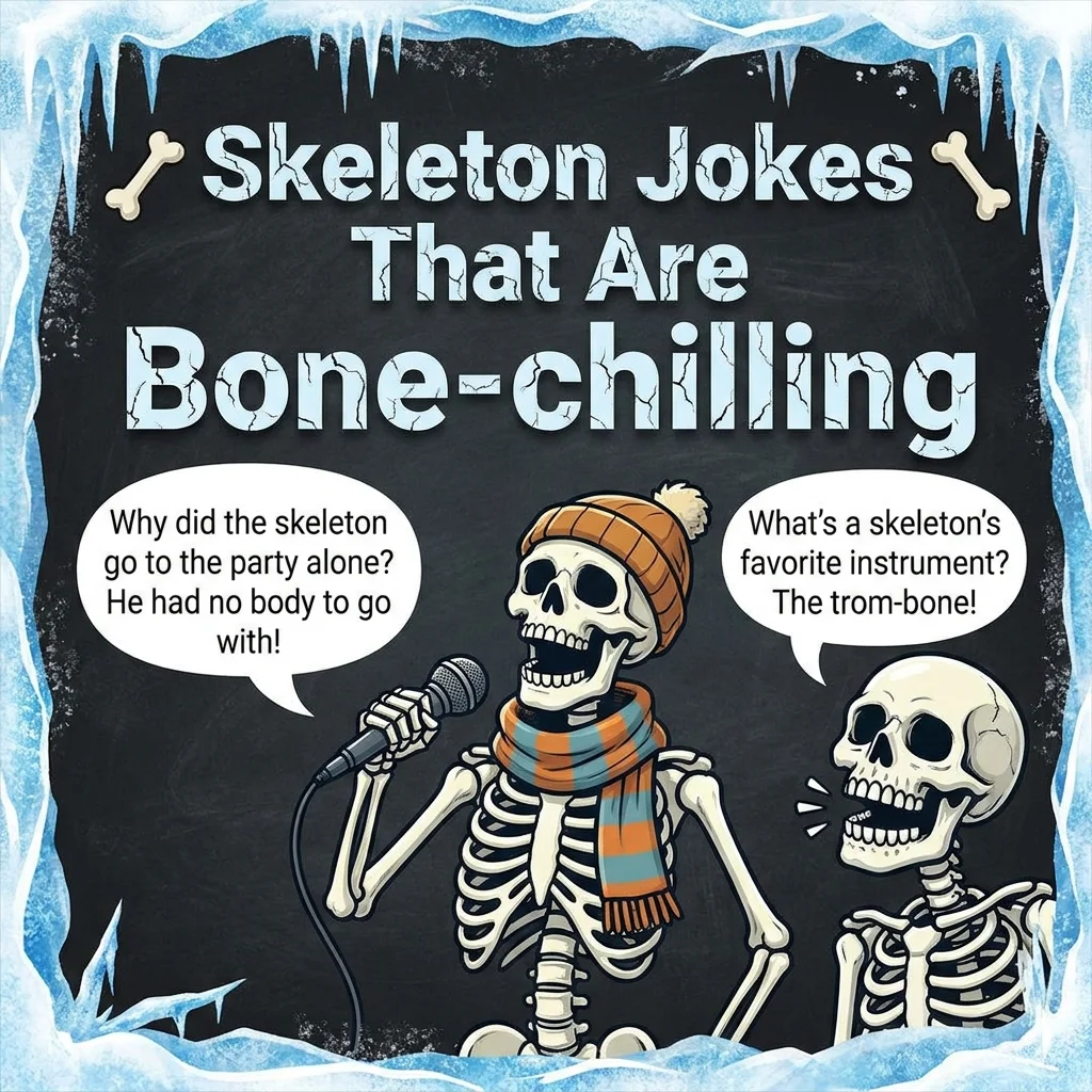 🦴 Skeleton Jokes That Are Bone-chilling