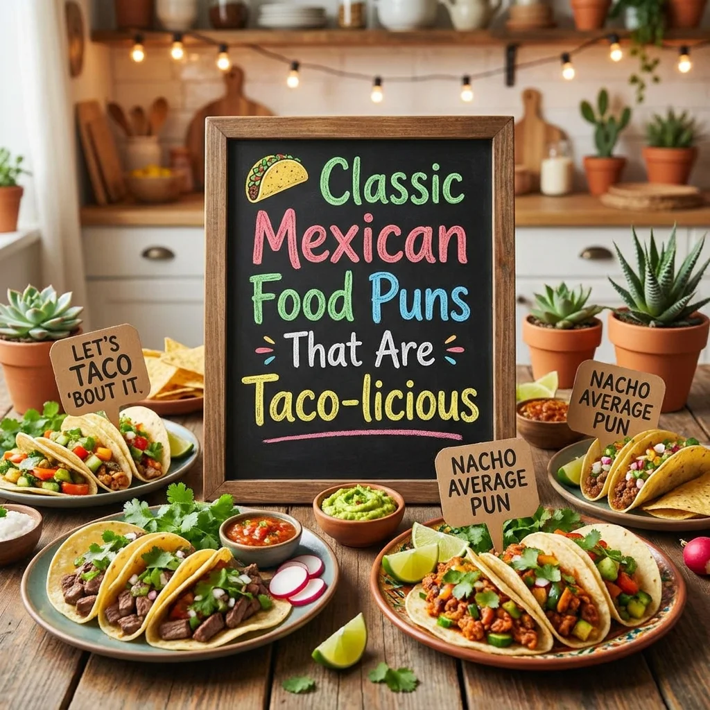 ๐ฎ Classic Mexican Food Puns That Are Taco-licious