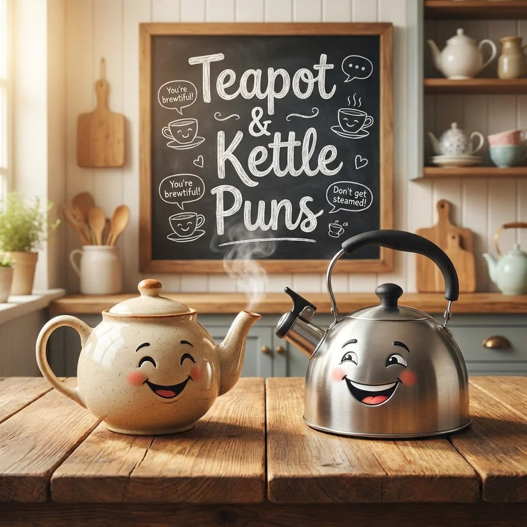 π« Teapot and Kettle Puns