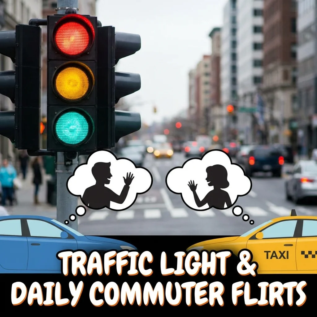 🚦 Traffic Light & Daily Commuter Flirts