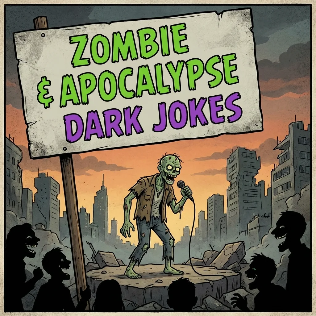 π§ Zombie and Apocalypse Dark Jokes