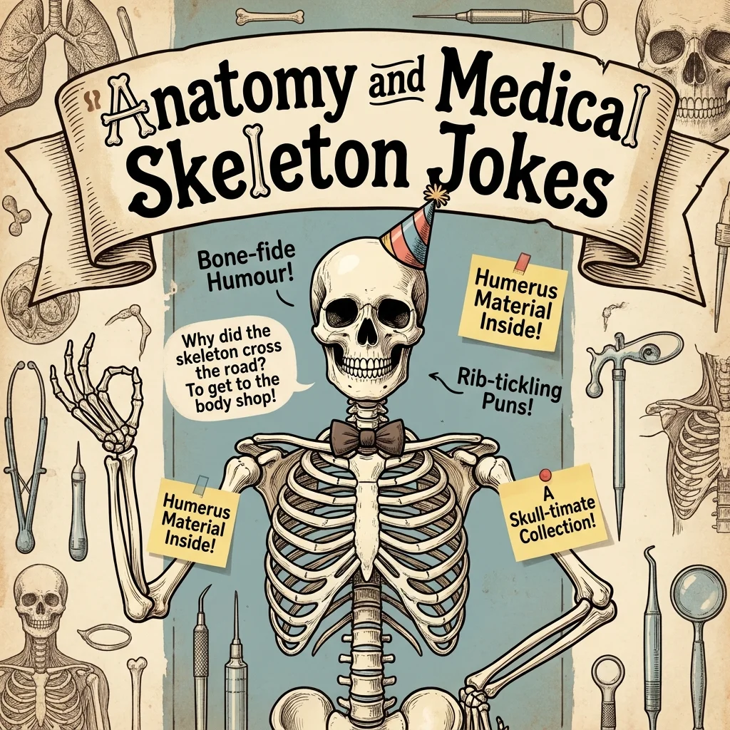 🩻 Anatomy and Medical Skeleton Jokes