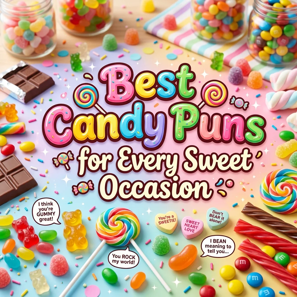 🍬 Best Candy Puns for Every Sweet Occasion