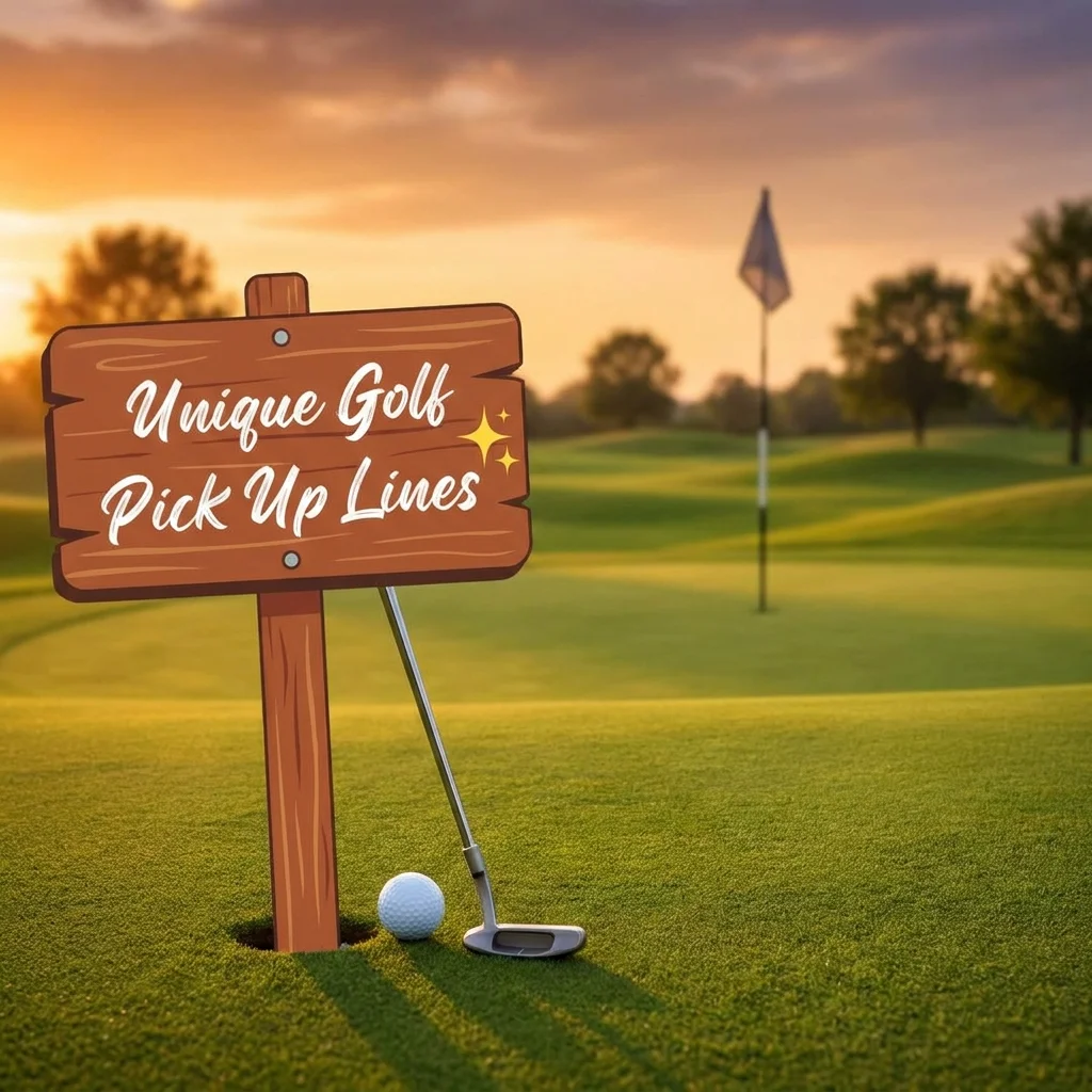 Unique Golf Pick Up Lines ✨