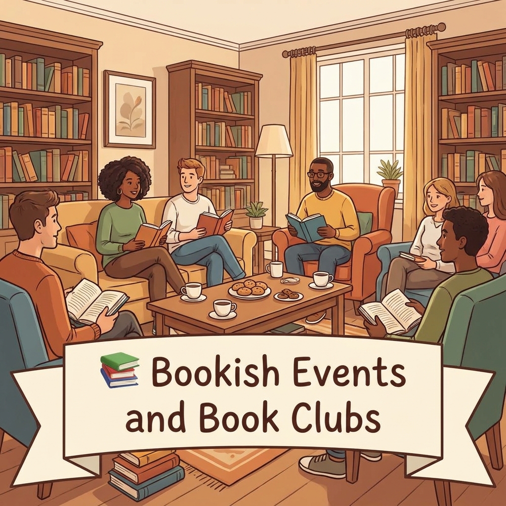 ๐ Bookish Events and Book Clubs
