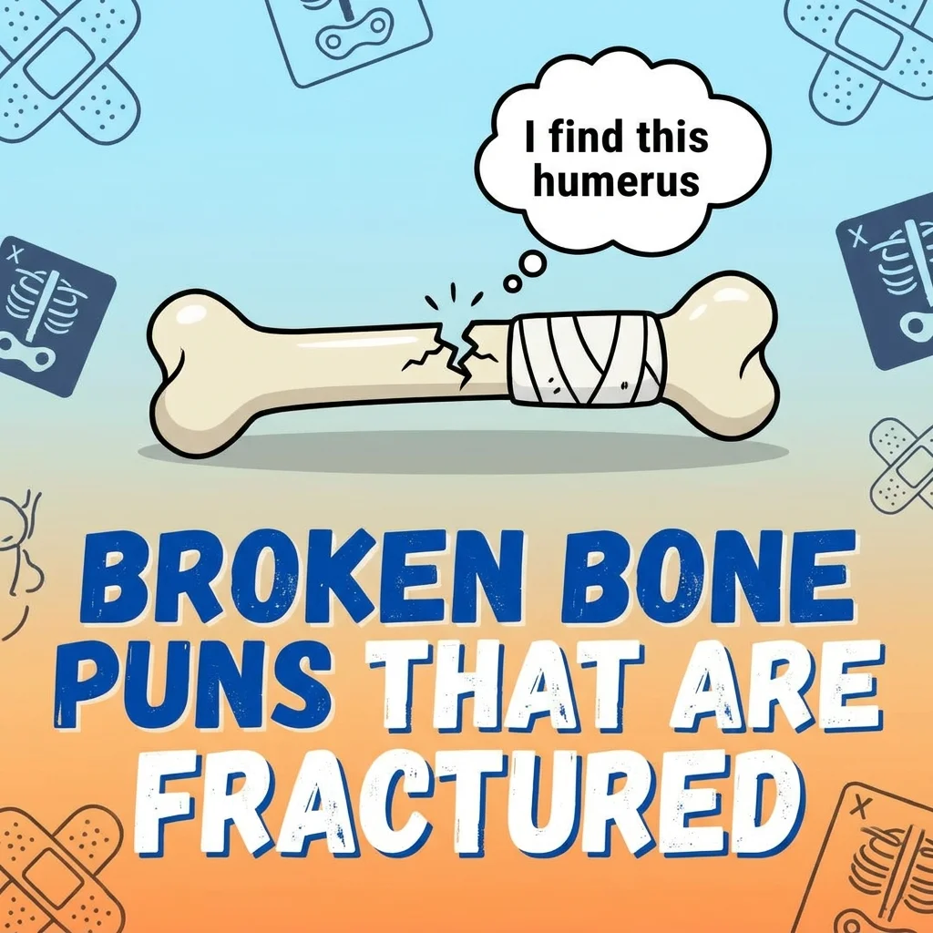 🦴 Broken Bone Puns That Are Fractured