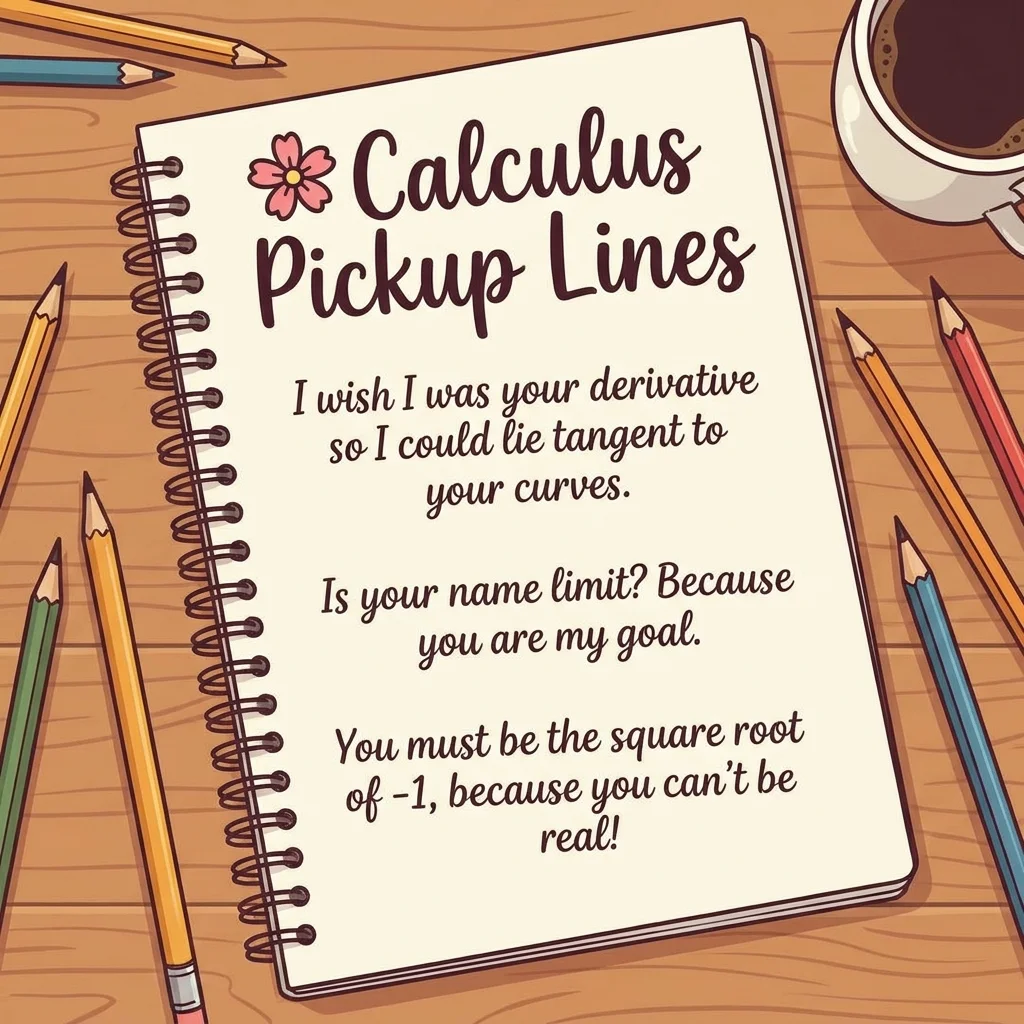 🌸 Calculus Pickup Lines