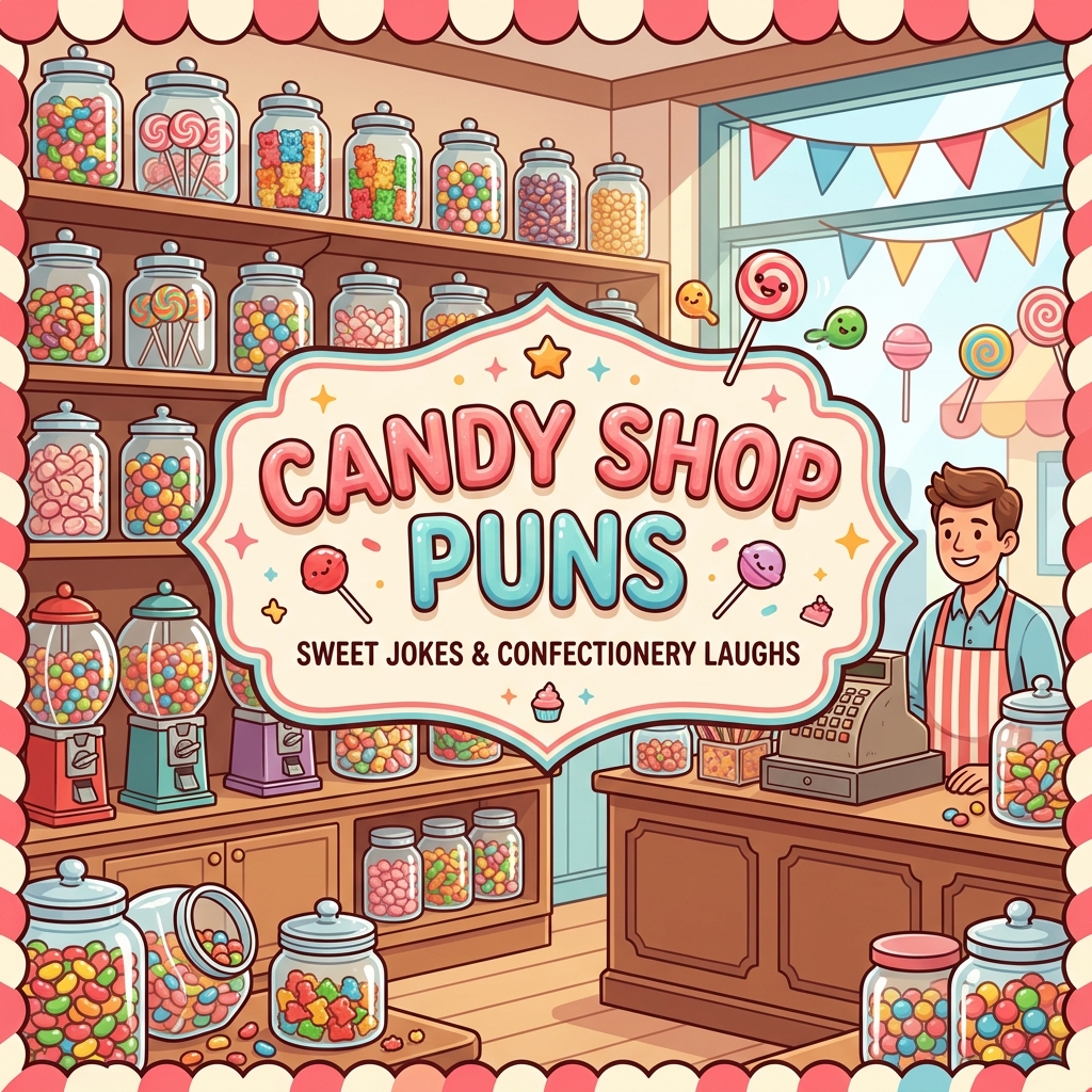 🏪 Candy Shop Puns
