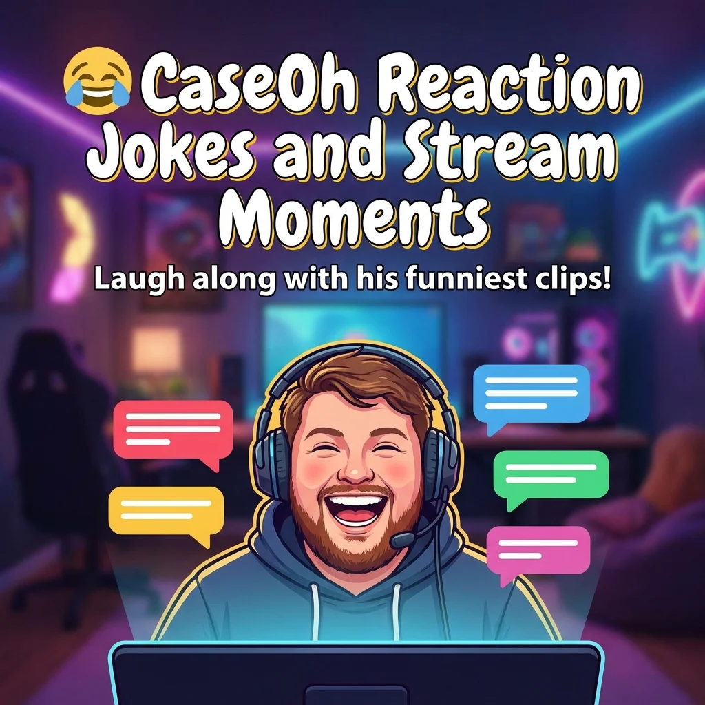 😂 CaseOh Reaction Jokes and Stream Moments