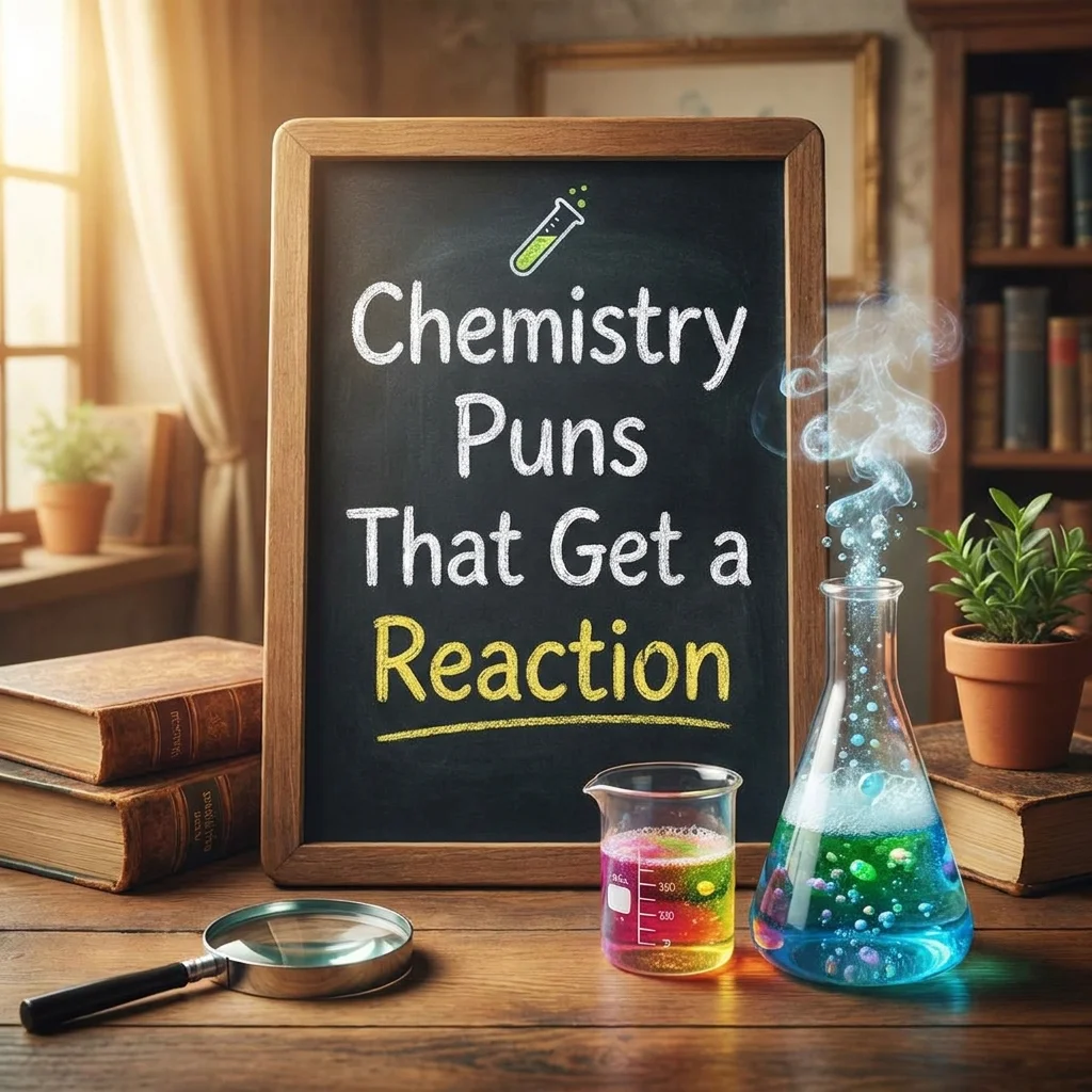 🧪 Chemistry Puns That Get a Reaction