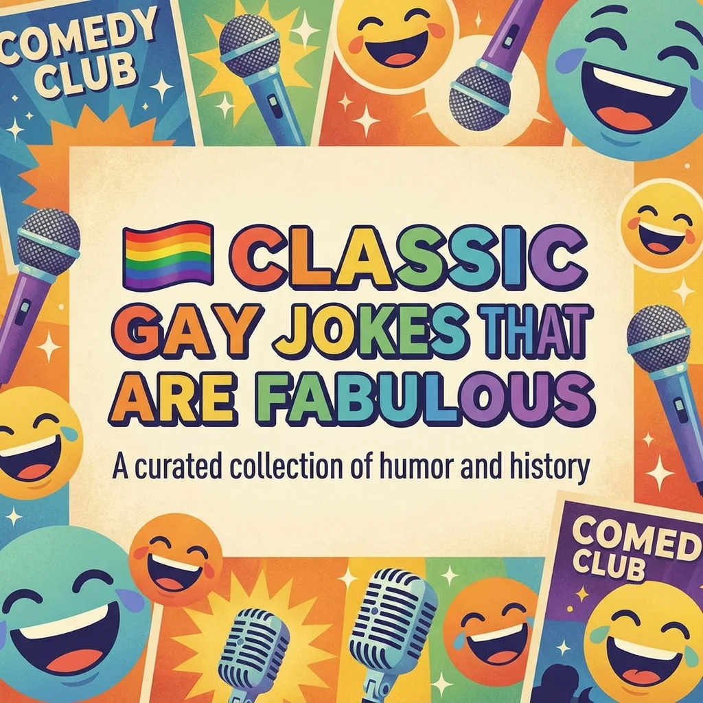 🏳️🌈 Classic Gay Jokes That Are Fabulous