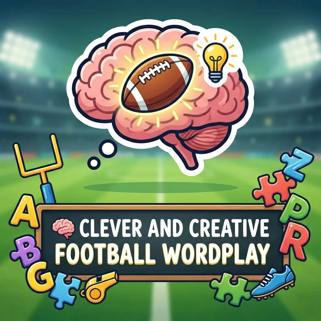 🧠 Clever and Creative Football Wordplay