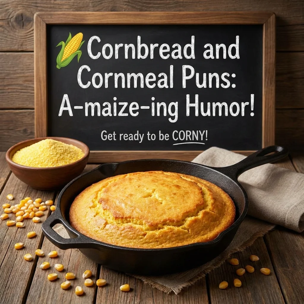 🌽 Cornbread and Cornmeal Puns