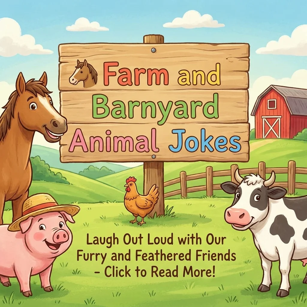 🐴 Farm and Barnyard Animal Jokes
