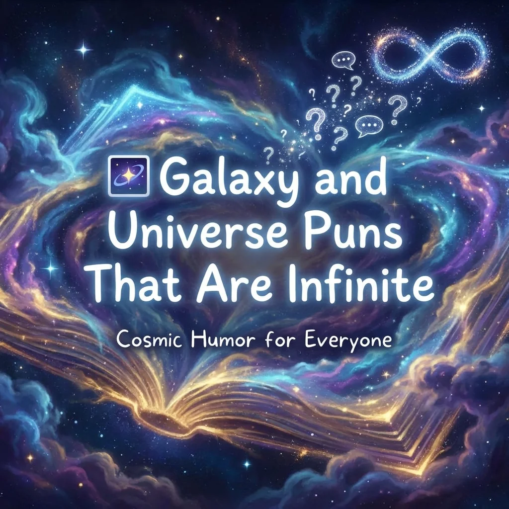๐ Galaxy and Universe Puns That Are Infinite