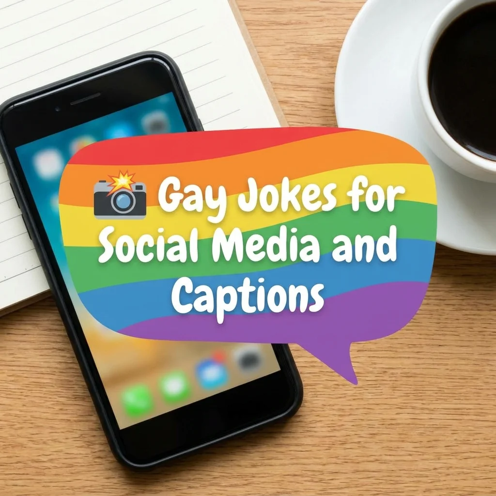 📸 Gay Jokes for Social Media and Captions