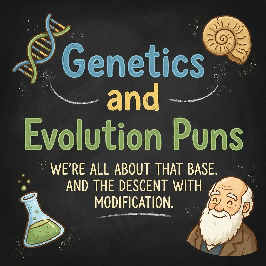 🧬 Genetics and Evolution Puns